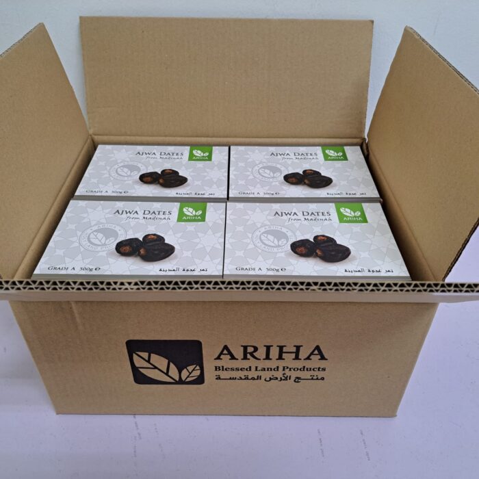Carton (8x1kg) Madinah Ajwa Dates - Image 2