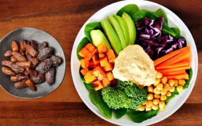 Kurma Dates and Salad Bowl