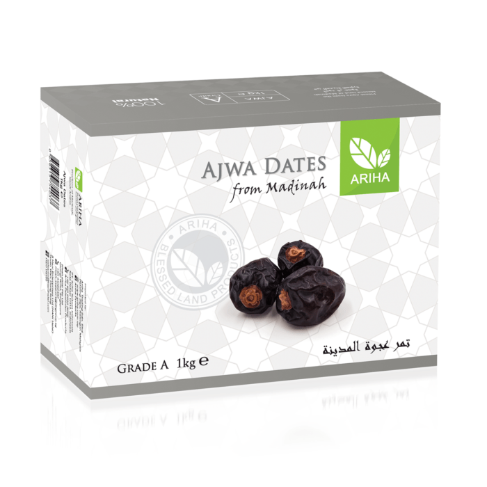 1kg Madinah Ajwa Dates - Image 1